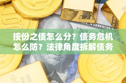 济南按份之债怎么分？债务危机怎么防？法律角度拆解债务分配与风险自保指南