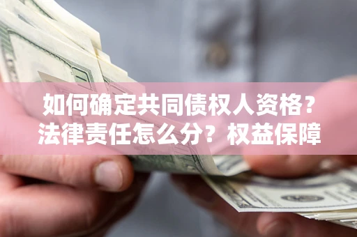 济南如何确定共同债权人资格？法律责任怎么分？权益保障技巧揭秘！