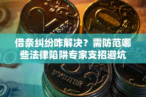 济南借条纠纷咋解决？需防范哪些法律陷阱专家支招避坑