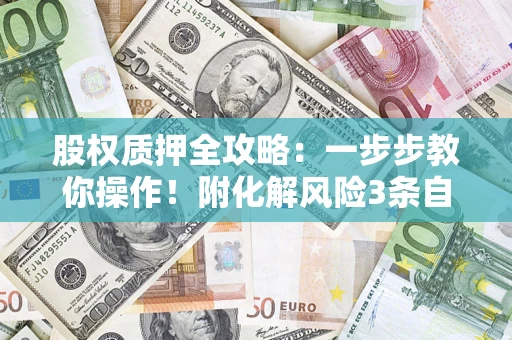 济南股权质押全攻略：一步步教你操作！附化解风险3条自救法则