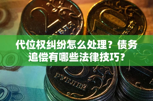 济南代位权纠纷怎么处理？债务追偿有哪些法律技巧？