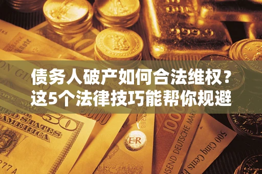 济南债务人破产如何合法维权？这5个法律技巧能帮你规避风险
